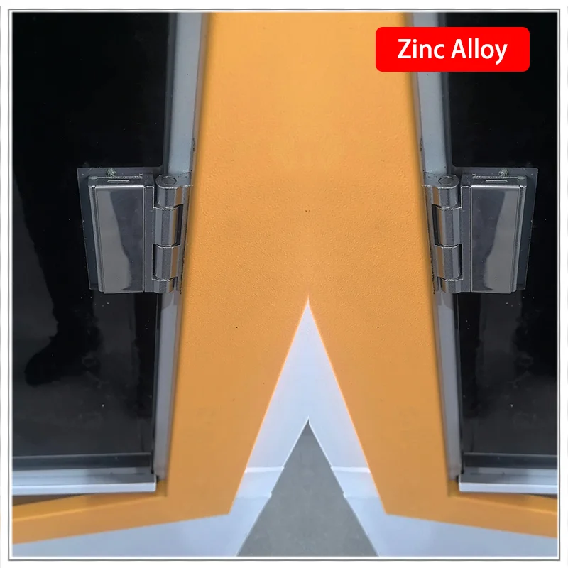 

2pcs Heavy-Duty Zinc Alloy Hinges for Industrial Automotive Motors Equipment Enclosures And Cabinet Accessories