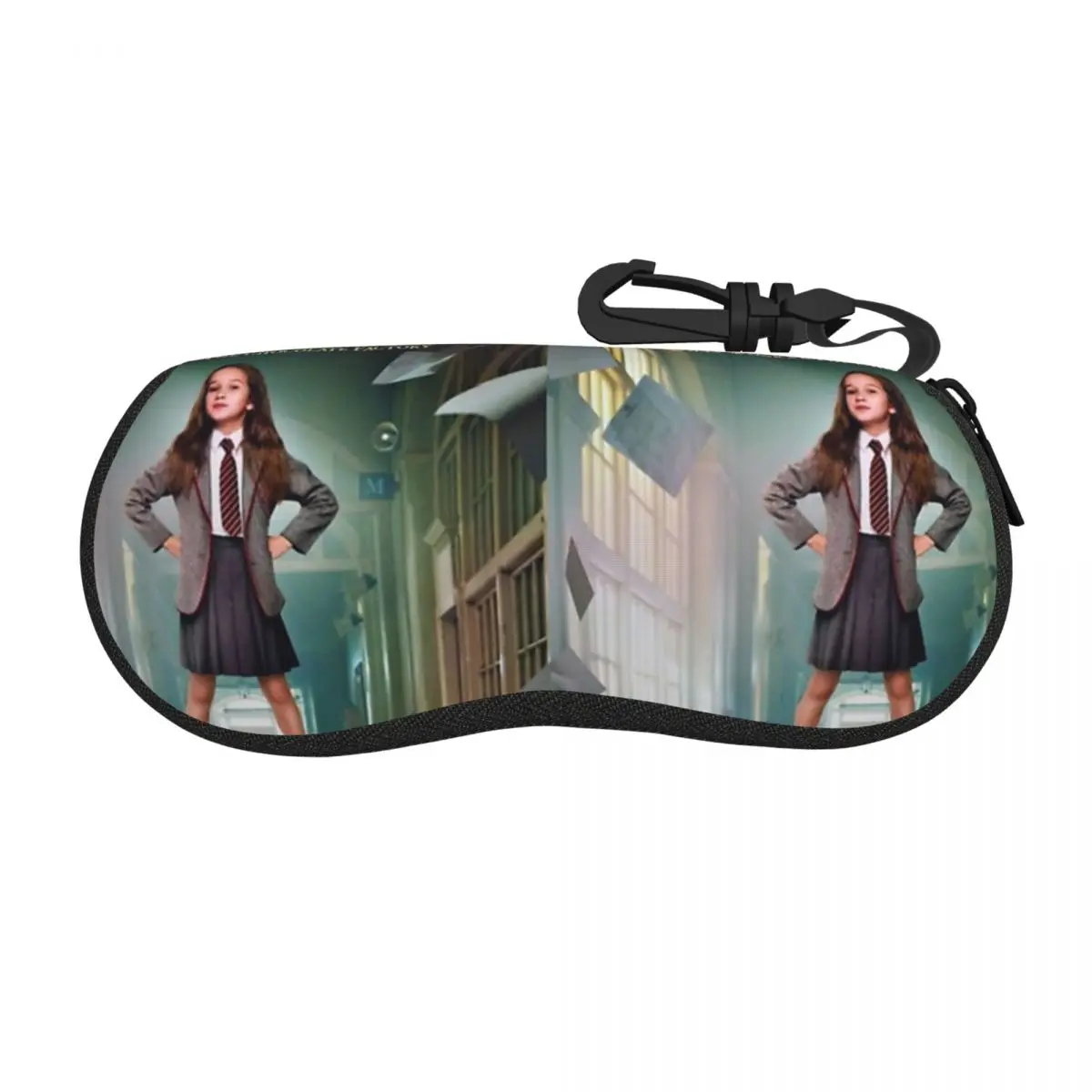 Roald Dahls Matilda The Musical Movie Shell Glasses Case Portable Sunglasses Box Women Men Soft Eyeglass Bag Pouch