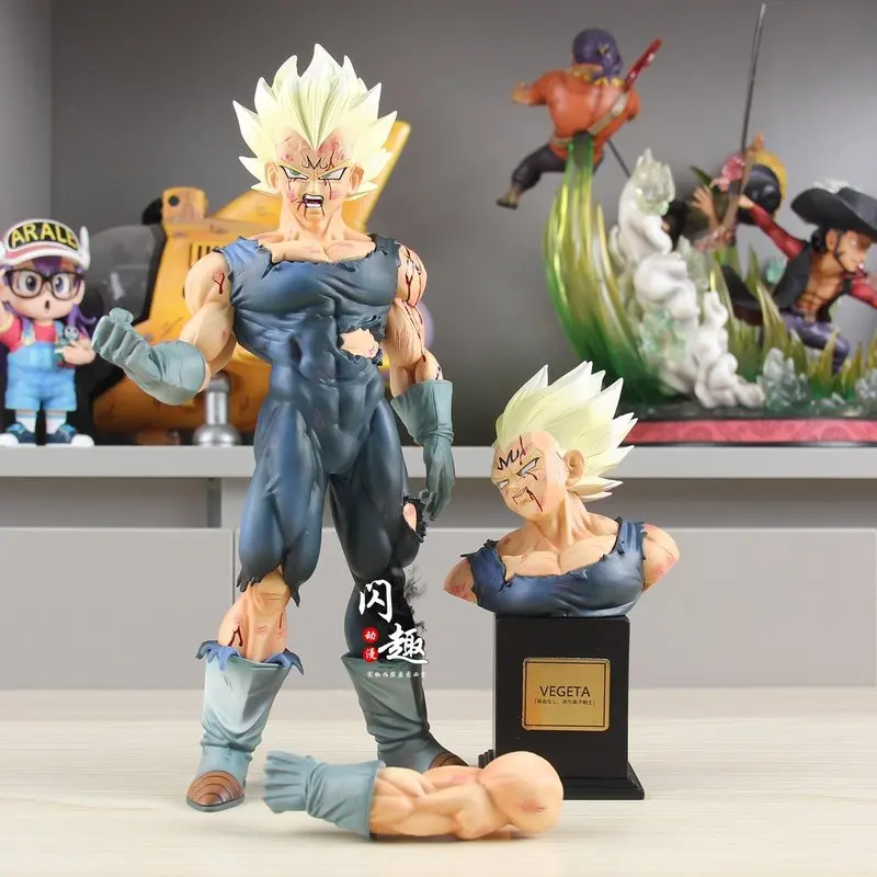 

В наличии: Фигурка Вегеты 28 см (Goodbye Vegeta) из Dragon Ball Z, со сменной головой (Маджин Вегета), коллекционная модель, игрушка, подарок