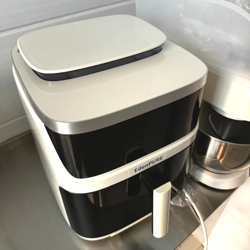 

new model Air Fryer Household Large Capacity Steam Cooking Machine Electric Fryer Oven 3D Heating No Turning Over