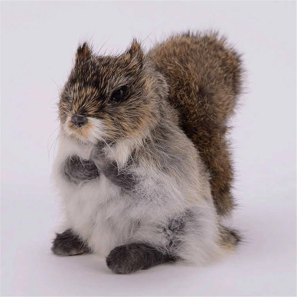 

animal figurines for children gifts birthday party decorations kids baby boys girls party favors simulation squirrel model