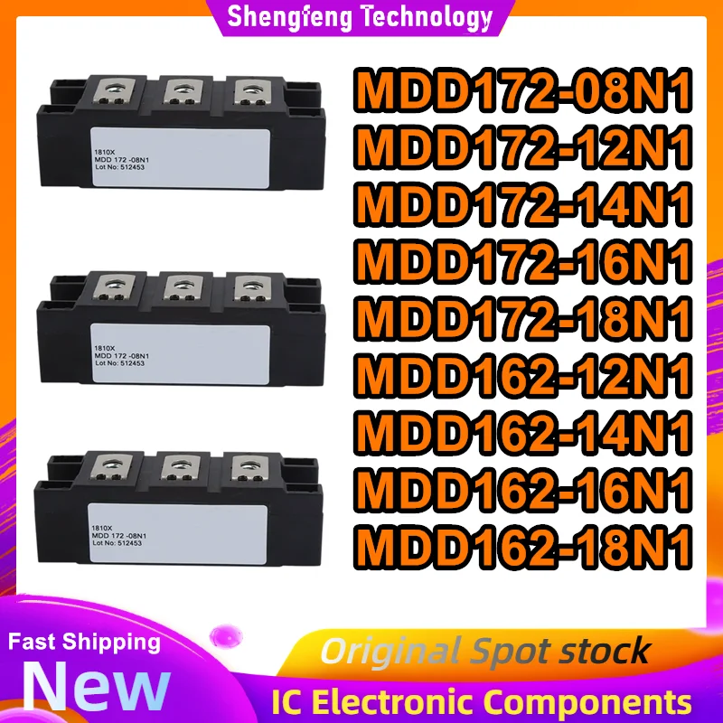 

MDD172-08N1 MDD172-12N1 MDD172-14N1 MDD172-16N1 MDD172-18N1 MDD162-12N1 MDD162-14N1 MDD162-16N1 MDD162-18N1 Новые оригинальные