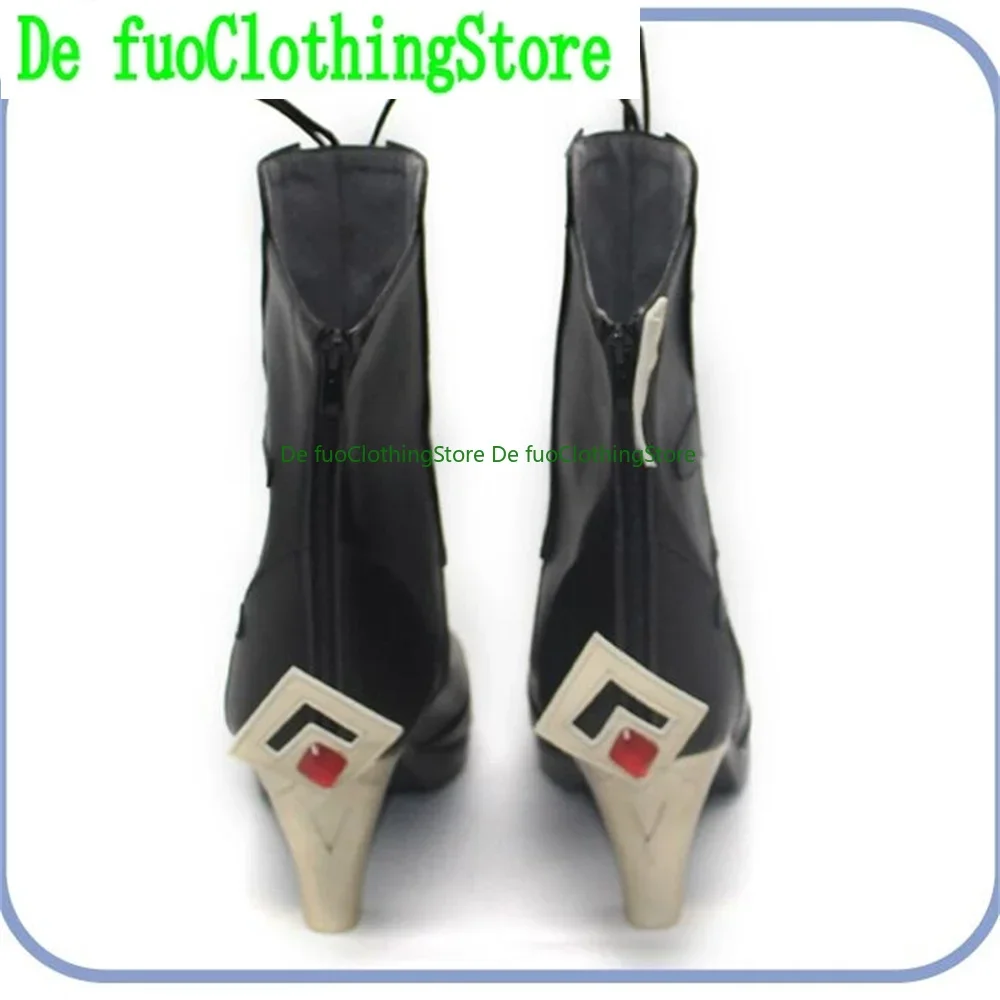 Arlecchino Otets Genshin Impact Cosplay Shoes Boots Game Anime Halloween Christmas DefuoClothing Shoes Store