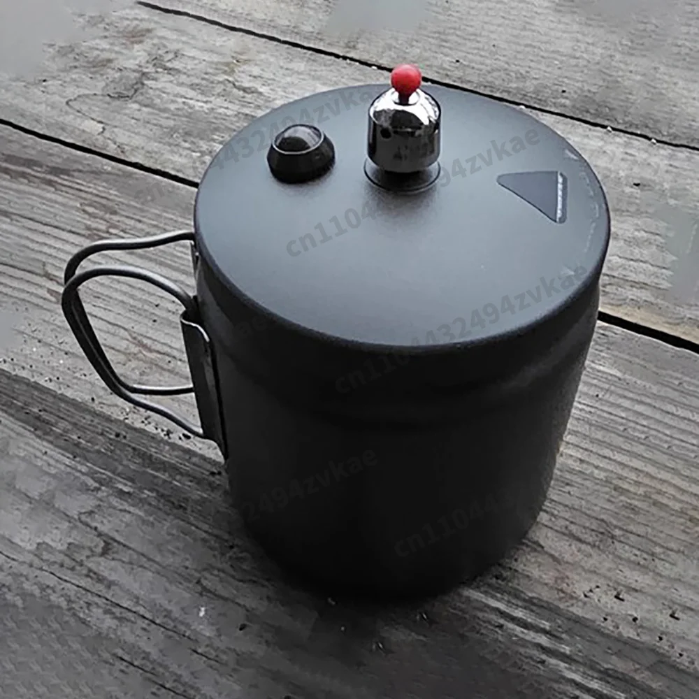 Outdoo  Outdoor Mini Pressure Cooker 3.1 Plus 1015ml Lightweight Hard Anodized Aluminum Alloy for Camping Hiking