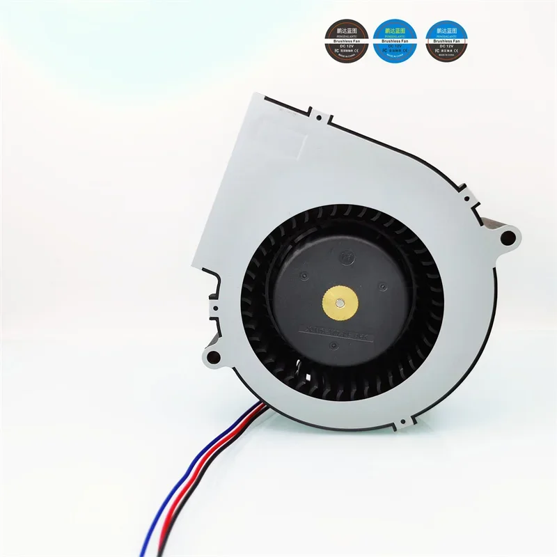 pa 97*33MM Double-ball 9733 turbo blower 12V temperature control DB9733B12M 9.7CM barbecue oven cooling fan