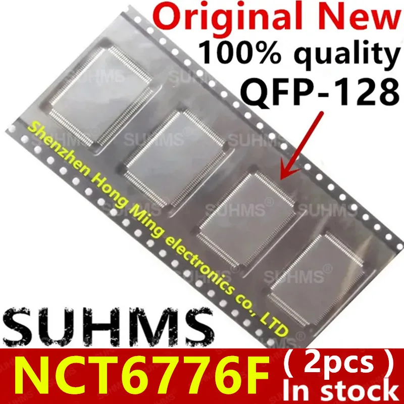 (2piece) 100% New NCT6776F QFP-128 Chipset