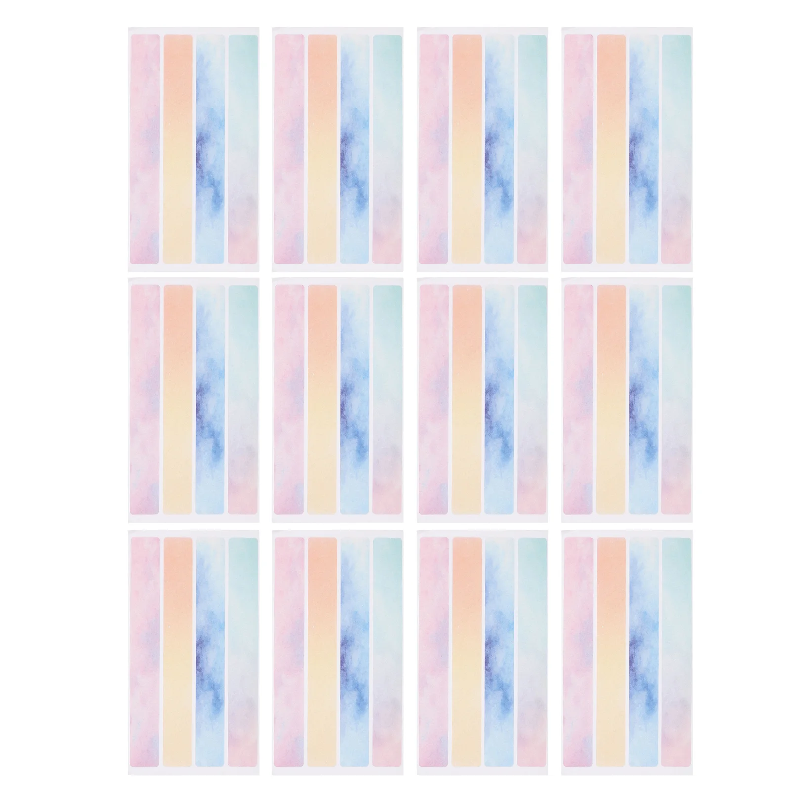 

2Sets Anti Slip Colorful Non Skid Bathtub Stickers Self Adhesive Shower Grip Treads Decals Bathroom Floor Safety Strips