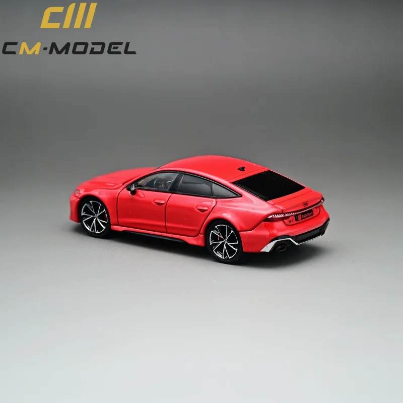 Decoração do modelo do carro da liga para Audi, RS7 Hatchback Coupe, licença genuína do ponto, 1:64 cm