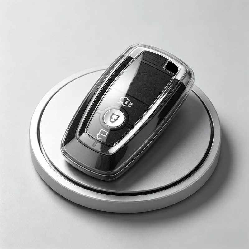 TPU Car Remote Key Case Cover Shell Fob For Ford Edge Fusion Mustang Explorer F150 F250 F350 Ecosport Protector Holder Keyless