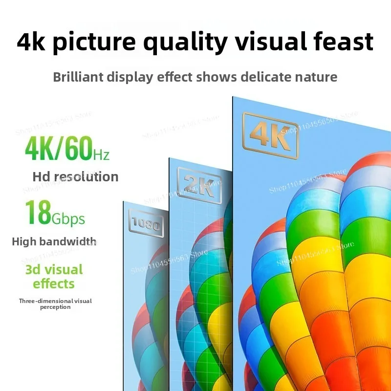 HDMI 2.0 matrix eight in eight out 4K  video screen cutter computer monitor monitoring separation splittingversion switcher