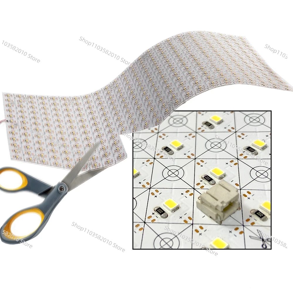 OEM Led Light Sheet Specialist 2700k/3000k/4000k/6500k 1led/cut 2835  Flexible Led Sheet