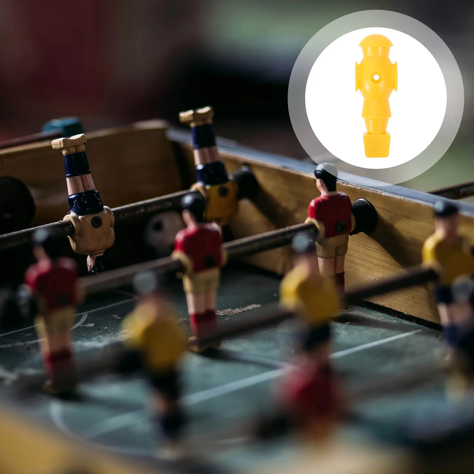 

4 шт. пластиковых фигурок футболистов для настольного футбола, сменные элементы для стандартных машин для игры в футбол на столе