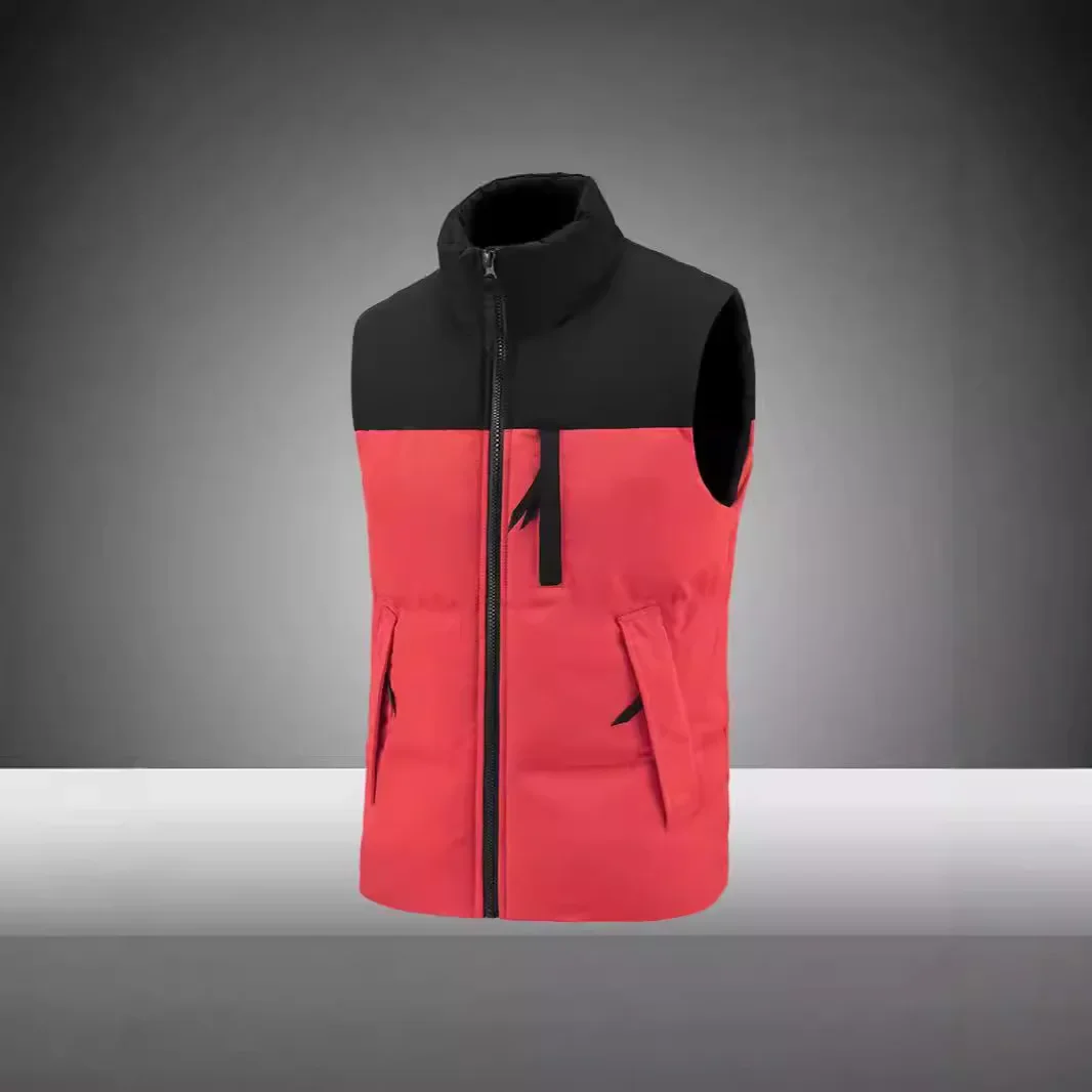 

Мужской утолщенный теплый жилет на флисовой подкладке, хлопковый жилет большого размера, верхняя одежда, куртка с подплечниками