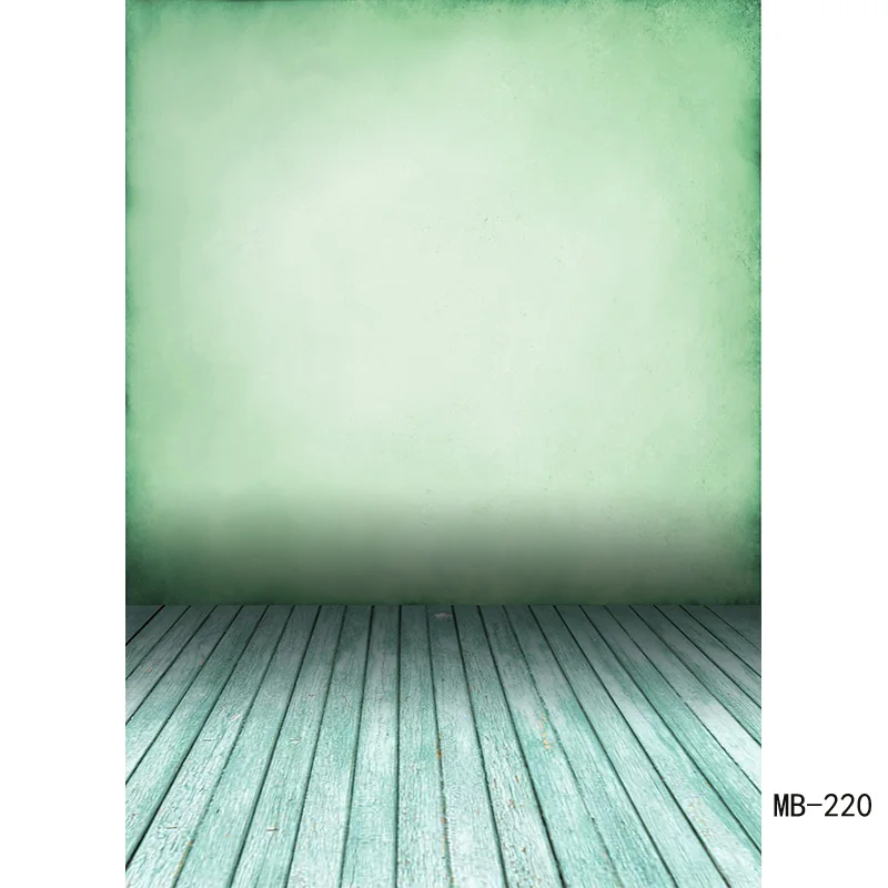 Fondali fotografia tinta unita gradiente Vintage puntelli muro di mattoni pavimento in legno ritratto di bambino sfondi foto 210125MB-37