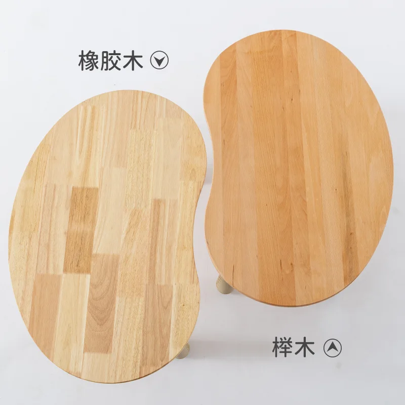 Children's solid wood peanut table with adjustable height Baby kindergarten reading corner Learning to draw Eating table