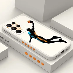 Wild Basketball Phone Case For Samsung Galaxy S25 S24 S23 S22 S21 S20 Ultra Plus FE S10 Note 20 ultra 10 9 Plus Cover