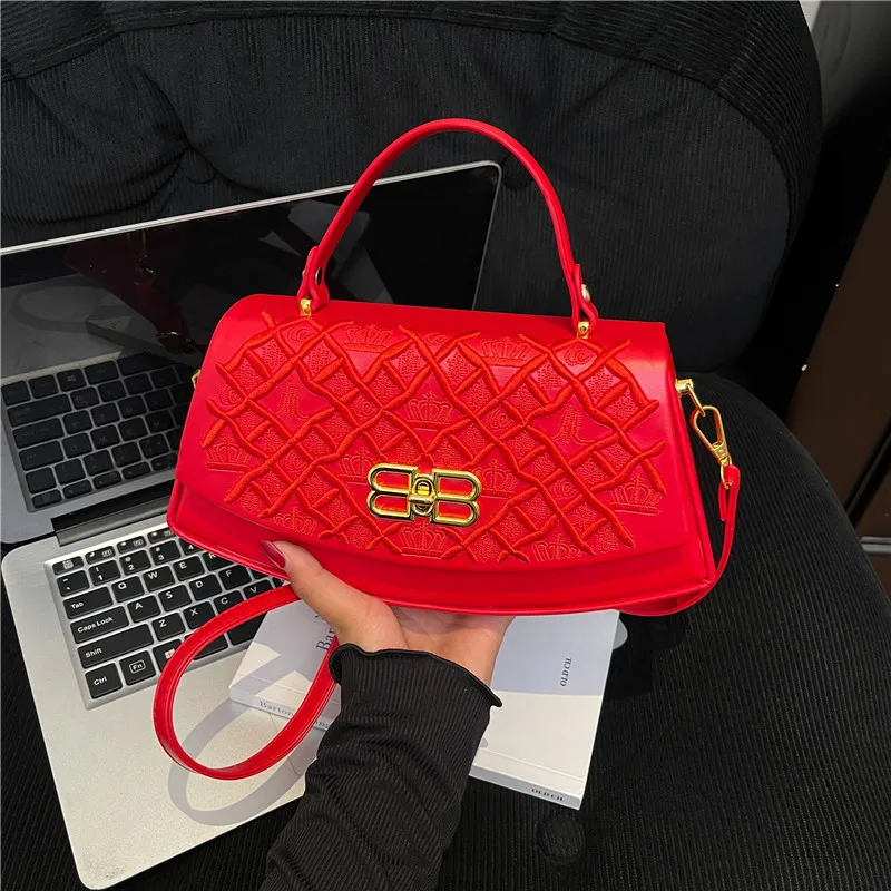 

Новая женская большая сумка в корейском стиле, большая вместительная сумка на плечо с верхней ручкой, минималистичная сумка через плечо для офиса и поездок на работу