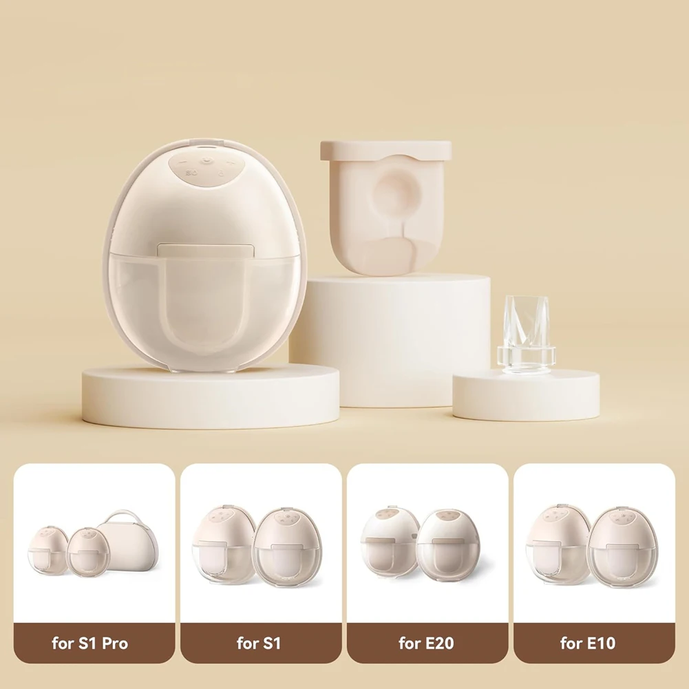 A02M-Silicone Diaphragm Replacement Parts 12PCS Duckbill Valves For Eufy E10/E20 S1/S1 Pro Wearable Breast Pump Accessories