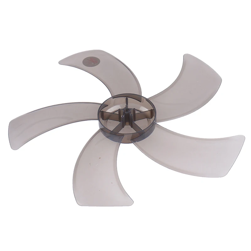 

1PC 16 Fan blades Inch Household Plastic Fan Blade Five Leaves With Nut Cover For Pedestal Fan Hot sale