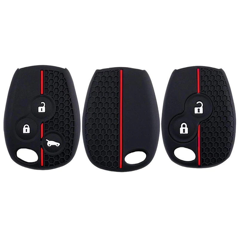 

2 3 Buttons silicone car key case for renault trafic clio Duster Logan dacia sandero for Nissan terrano Almera