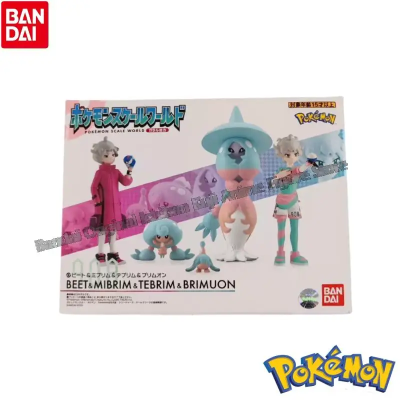 In Stock Bandai Model Doll Brand New Boxed Pokemon Sw Bede Hatenna Hattrem Hatterene Anime Characters Original Garage Kit