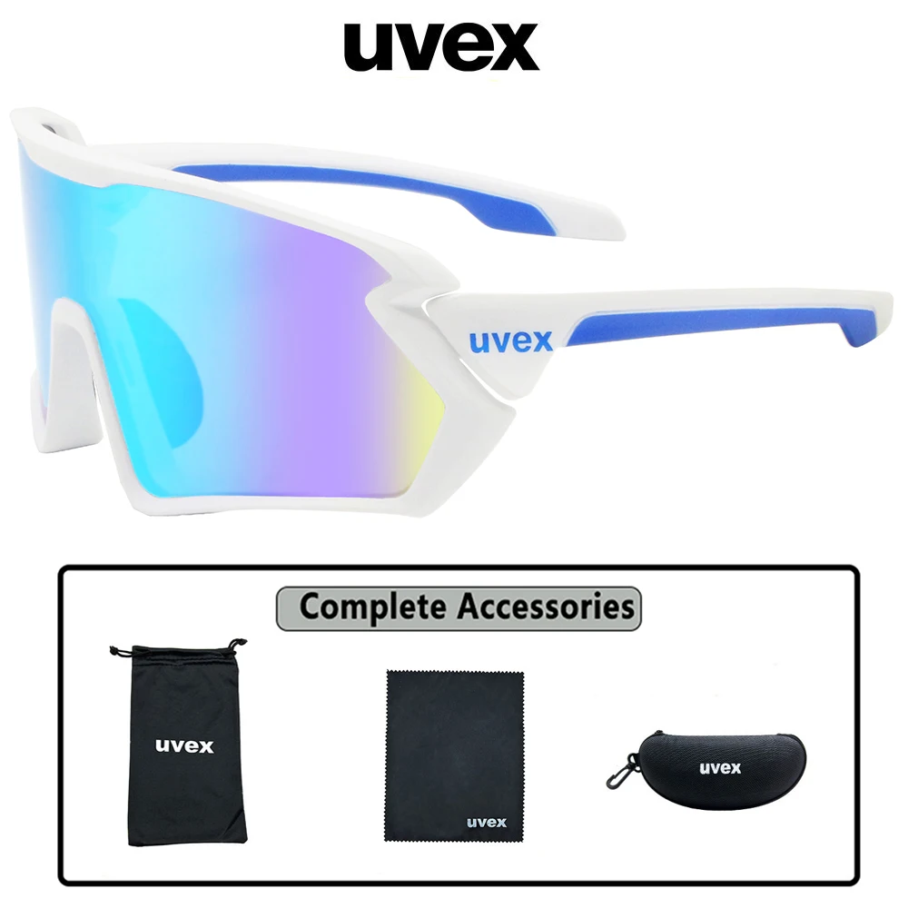 UVEX Cycling Glasses Cycling Sunglasses UV400 Eyewear Sports Men MTB Outdoor Goggles Bicycle Glasses Women Sunglasses Eyepieces