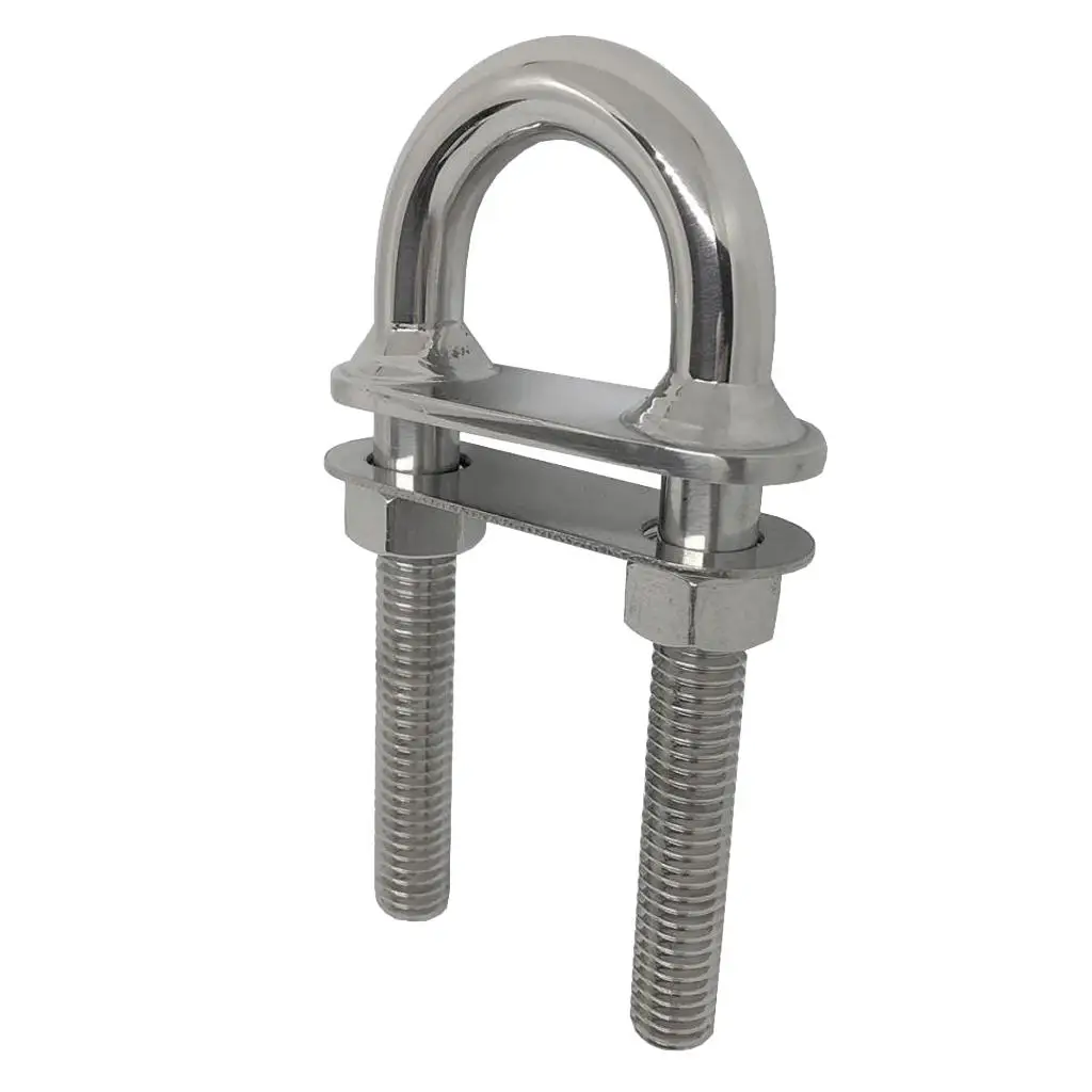 Corrosion Proof 316 Stainless Steel U Bolt Hardware 126×25×61mm for Boat