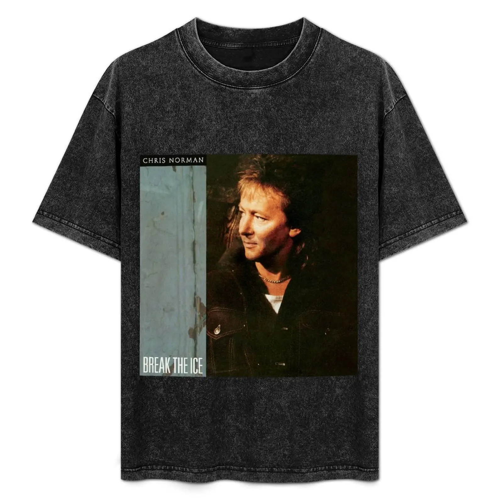

Chris Norman break the ice (2) T-Shirt Blouse summer tops Short sleeve tee luxury designer mens graphic t-shirts big and tall