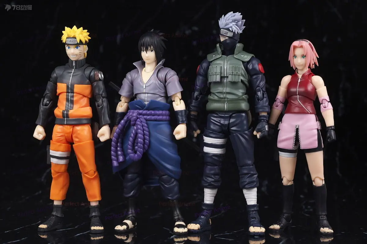 

Bandai SHF Naruto Sasuke Hatake Kakashi 2,0 Шаринган Hero Haruno Sakura Naruto Shippuden подвижная фигурка