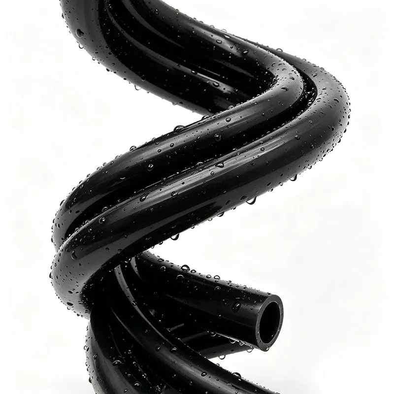 1M Silicone Tube ID1 2 3 4 5 6 8 10 12 14 16 19 25mm Silicone Tubing Food Grade Black High Temperature Asteless Non-Toxic Hose