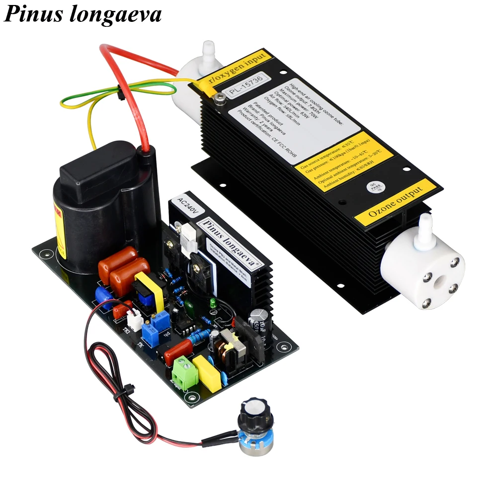 CE FCC ROHS prodotto brevettato 7 G/H 7 grammi kit generatore di ozono regolabile disinfezione dell'olio dell'aria dell'acqua dell'ozono di fascia alta