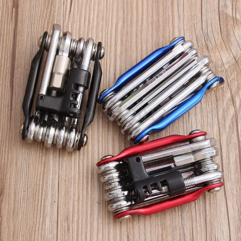 

Compact, Durable, and High-quality Bike Maintenance Kit - Lightweight and Convenient Essential 11-piece Hex Wrench Set