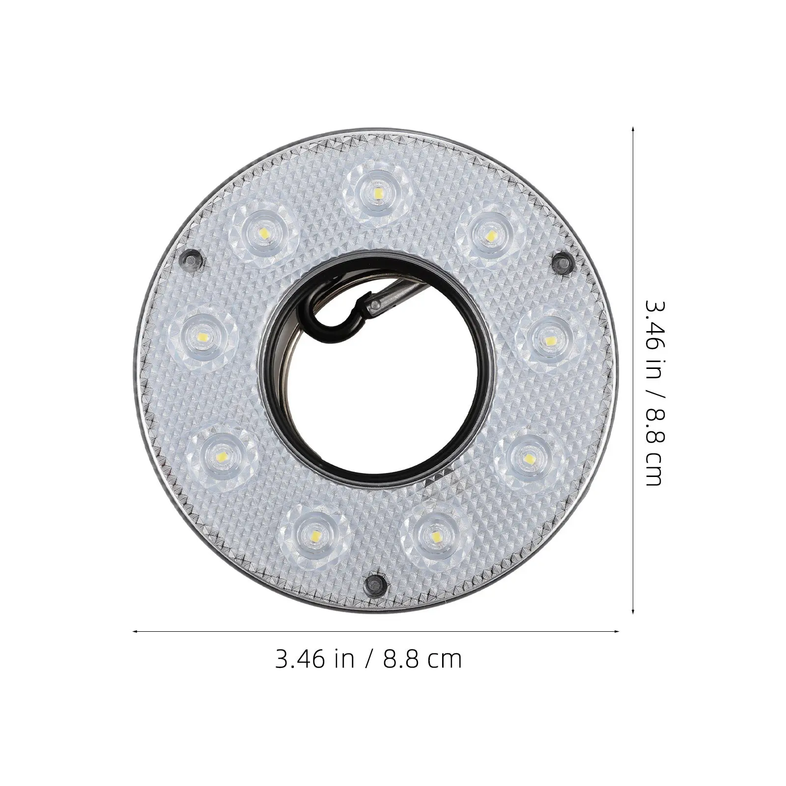 LED Camping Lantern Portable Mini Tent Light with Adjustable Brightness for Hiking Climbing Emergencies