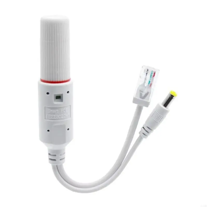 U2JE 48V to 12V PoE Splitter, Weatherproof Adapter Kit, IEEE802.3af, for Security Devices Easy to Install,Very Convenient