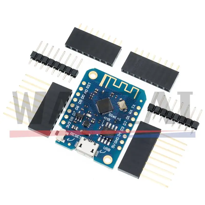 Wemos D1 Mini V3.0.0 WIFI Internet of Things Development Board Based ESP8266 CH340 CH340G 4MB For Arduino Nodemcu V2 MicroPython