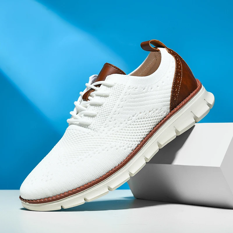 

Men's Summer Breathable Mesh Casual Sneakers Slip-On Design Soft Cushioning Sole Comfortable Walking Loafers