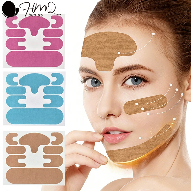 

32 шт. многоразовые патчи для лица, антипробликовые подушечки для лица, лоба, шеи, уход за руками, инструмент для лифтинга кожи, наклейка против морщин, патч для ухода за кожей