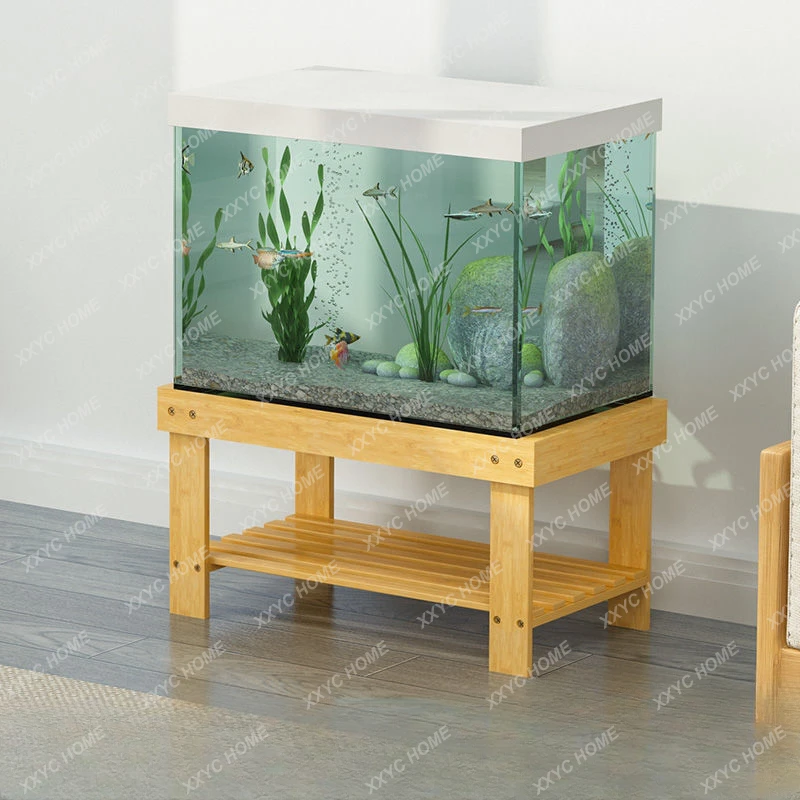 Aquarium Base Cabinet Living Room Home Shelf Base Large, Medium and Small Household Living Room Aquarium