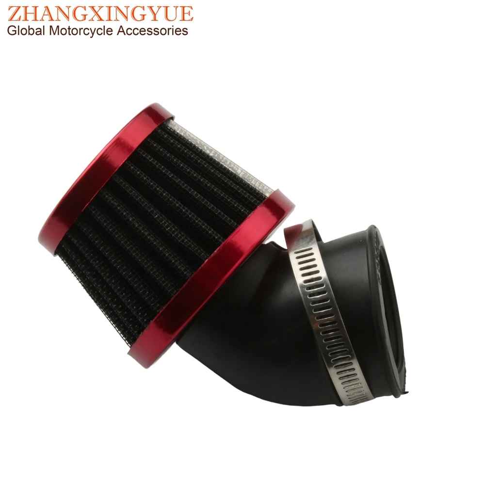 38mm Scooter High Performance Sir Filter For Peugeot SV TKR Trekker 50 Vivacity X-Fight 50 XP6 XPS XR6 AM6 Zenith 50cc