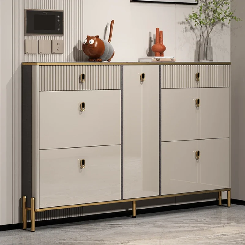 

Large Beutiful Bedroom Shoe Cabinet Design Strong Space Saving Shoe Rack Organizer Storage Luxury Schoenen Kast Home Furniture