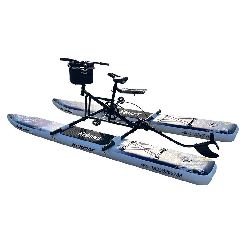 New collection sports water bike marine sports inflatable floating bicycle