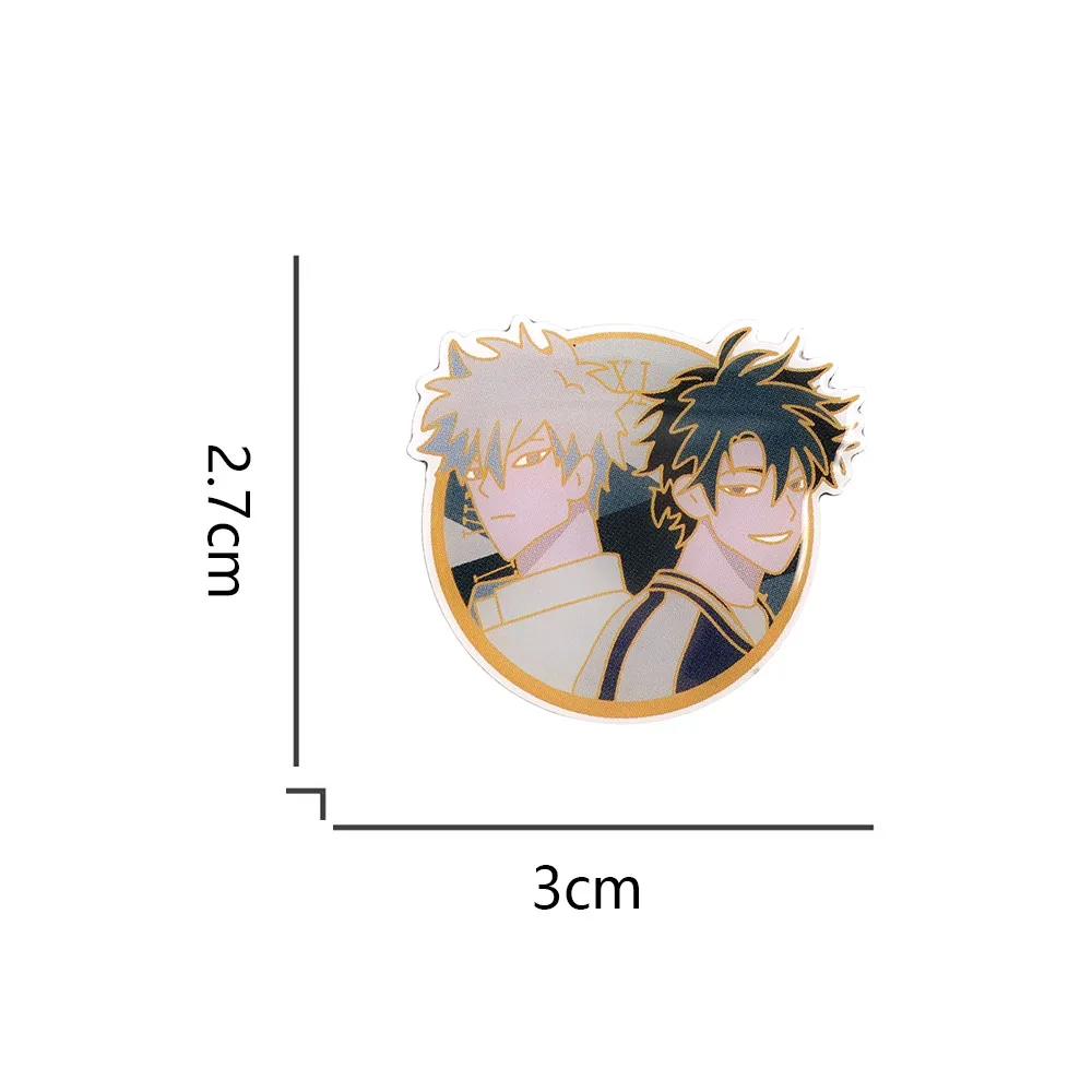 Link Click Shiguang Daili Ren Lu Guang Cheng Xiaoshi Badge Healing Fantasy Animation Brooch Cosplay Gift Decorative