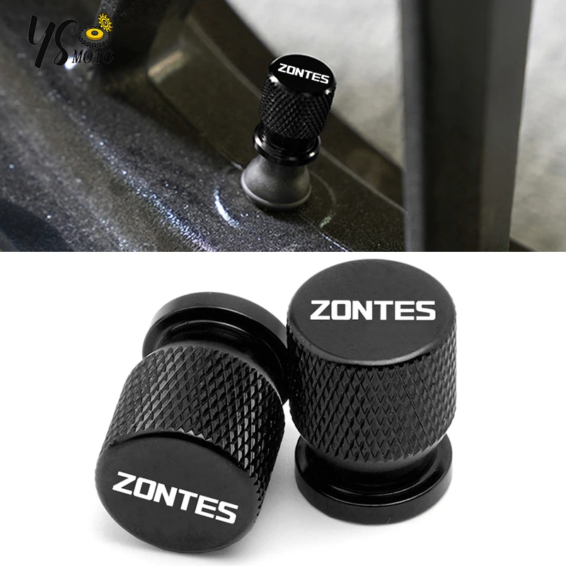 For ZONTES 310R/X/T/V/M 250 ZT250-S Motorcycle CNC Aluminum Alloy Accessories Parts Wheel Tire Valve Stem Cover Seal Cover