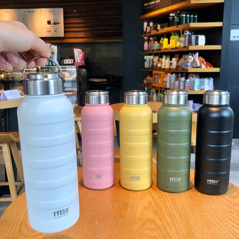 1000ml 750ml 360ml Double Stainless Steel Thermos Mug Portable Sport Vacuum Flask Large Capacity Thermal Water Bottle Tumbler