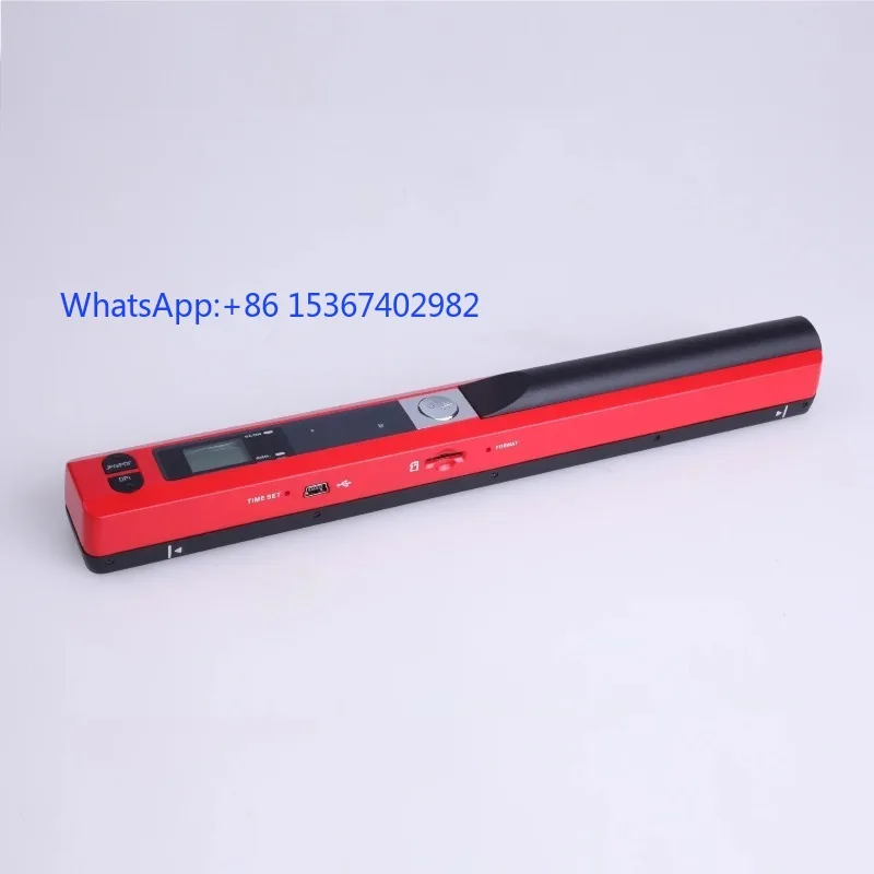 Portable Handheld Document Scanner 900DPI HD A4 Color Scanner for Home Book File Photo JPEG CPF Format Office Accessory