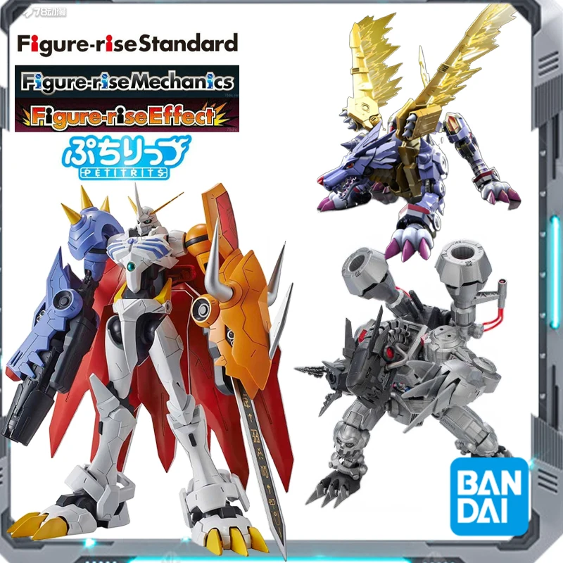 Bandai OriginalFIGURE-RISE STANDARD AMPLIFIED DIGIMON FIGHT TYRANNOSAURMON Аниме Фигурка Сборная модель игрушки Collectib