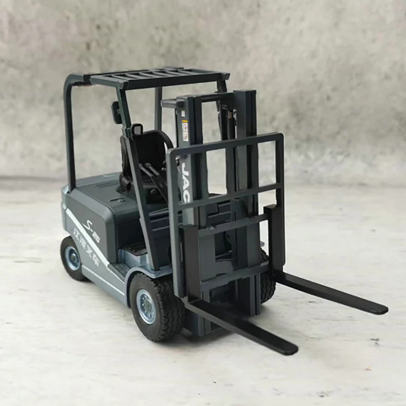 

Diecast 1:25 Scale JAC Electric Forklift Alloy Engineering Vehicle Model Collection Souvenir Display Vehicle Toys