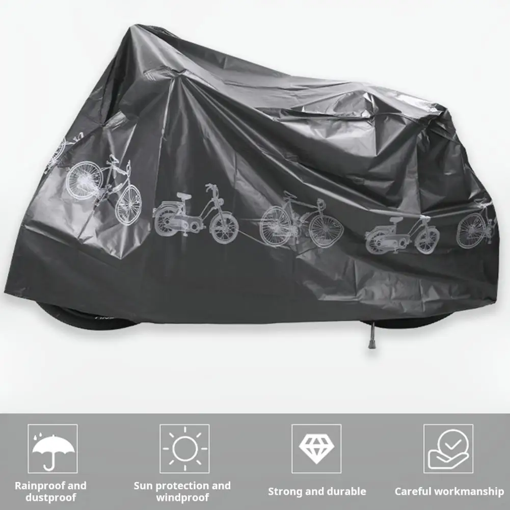 

Anti-scratch Bike Protector Double-sided Waterproof Bike Rain Cover Ultimate Protection Against Snow Wind Sun Uv for Motorbikes