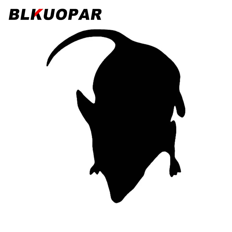 BLKUOPAR Mouse Silhouettes Car Sticker Scratch-Proof Decal Sunscreen Waterproof Refrigerator Surfboard Decoration Car Lable