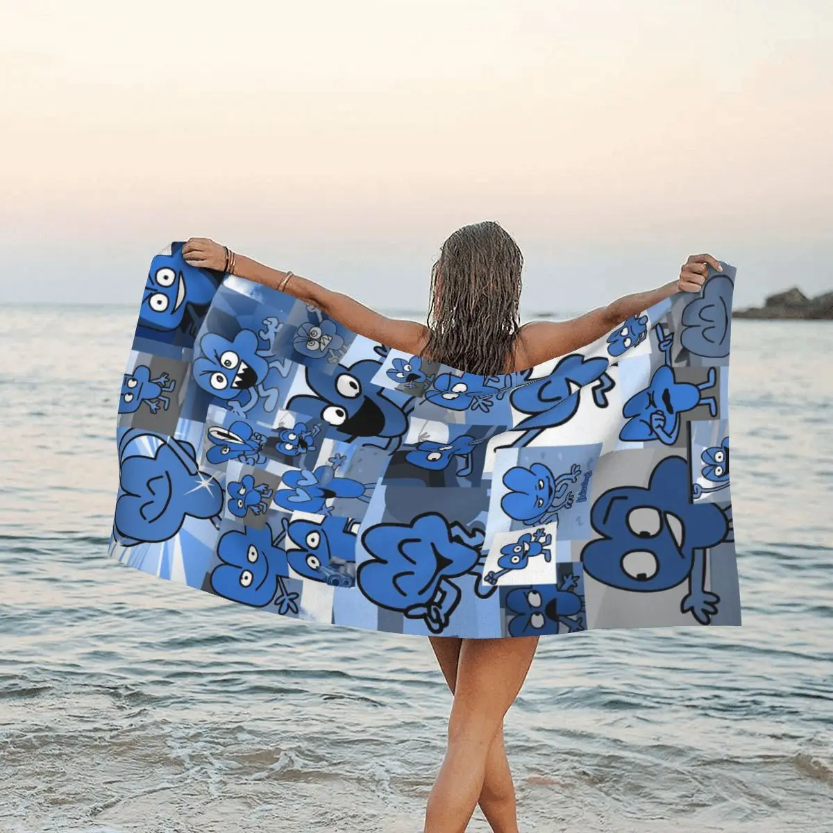 

Пляжное полотенце BFDI, мягкие быстросохнущие впитывающие полотенца из микрофибры для плавания